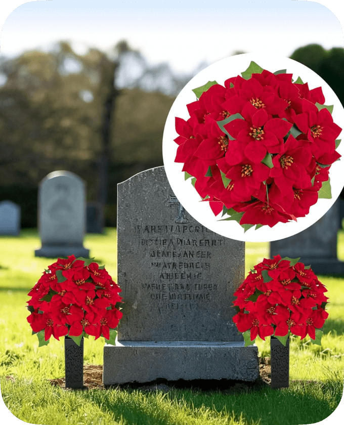 Christmas Vase Bouquet (Set of 2)